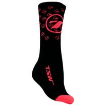 Meia de Compressão Suave Unissex Tamanho 39-43 Cano Longo Mtb Speed TSW