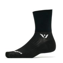 Meia de Compressão Swiftwick Cano Médio Aspire Preta