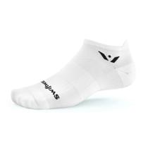 Meia de Compressão Swiftwick Sem Cano Aspire Branca