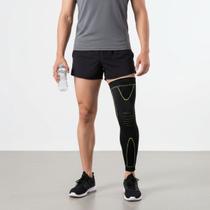 Meia De Compressão Térmica Joelheira Esportiva Para Corrida Circulação Joelho 3/4 Fitness Academia