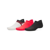 Meia de Corrida Under Armour Run Cushion - Pacote com 3 Pares
