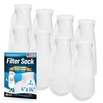 Meia de Filtro Aquatic Experts 10 cm 200 microns 8 unidades Meia de Filtro Aquatic Experts 10 cm 200 microns 8 unidades