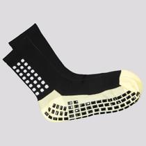 Meia de Futebol Antiderrapante Pro Socks Preta