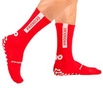 Meia de Futebol ProSocks UltraGrip Vermelho