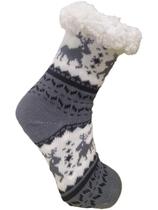 Meia De Lã Feminina Térmica Inverno Antiderrapante