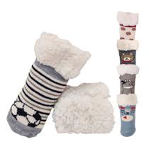 Meia De Lã Térmica Infantil Menino Menina Com Pelinho Super Quente Meia De Lã Térmica Infantil Menino Menina Com Pelinho Super Quente