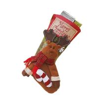 Meia De Natal Grande Para Presentes Do Papai Noel, Acessório De Decoração De Férias E Presentes Meia De Natal Grande Para Presentes Do Papai Noel, Acessório De Decoração De Férias E Presentes