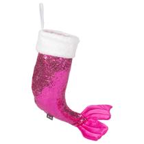 Meia de Natal Midwest-CBK Sparkly Mermaid Tail 53cm