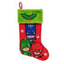 Meia de Natal Ruz PJ Masks 20 apliques e porta-presentes Meia de Natal Ruz PJ Masks 20 apliques e porta-presentes