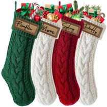 Meia de Natal Steel Spice personalizada 18,5 polegadas, 4 unidades