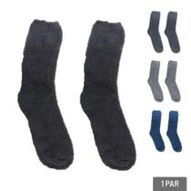 Meia De Pelúcia Cano Alto Inverno Unissex 1 Par Meia De Pelúcia Cano Alto Inverno Unissex 1 Par