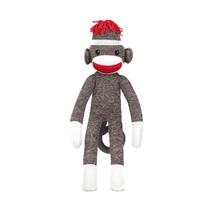 Meia de pelúcia Plushland Monkey Brown 50 cm para crianças