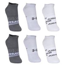 Meia de Treino Unissex Under Armour Essentials NS - Pacote com 6 pares