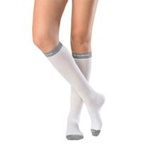 Meia de viagem Traveno 170 Sigvaris unissex Branca