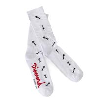 Meia Diamond Hardware High Top White