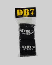 Meia DR7 Street Cano Alto Pack 2 Unidades - Preto/ Preto