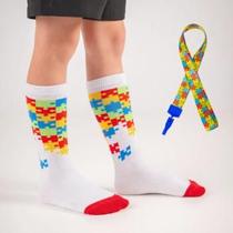 Meia Duck Kit Meia C/Cordão Autismo Passos Pela Inclusão Ref2250 COR:MULTICORTAMANHO:24 AO 32 Meia Duck Kit Meia C/Cordão Autismo Passos Pela Inclusão Ref2250 COR:MULTICORTAMANHO:24 AO 32