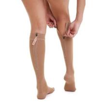 Meia Elástica Venosan 20-30mmhg Comfortline Cotton Com Ziper Meia Elástica Venosan 20-30mmhg Comfortline Cotton Com Ziper