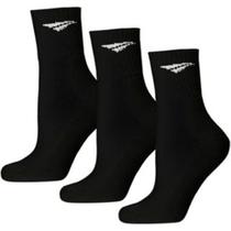 Meia esp cano medio 331 39-44 3 prs pt u3