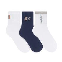 Meia esp cc estampada C/3 selene 39-43 Meia esp cc estampada C/3 selene 39-43