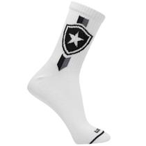Meia Esporte Rikam Botafogo - Branco/Preto