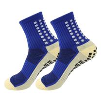 Meia Esportiva Antiderrapante Cano Médio Futebol Academia