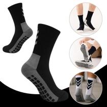 Meia Esportiva Cano Longo Alto Antiderrapantes Meias Masculino e Feminino Para Academia e Esportes Futebol Evita Escorregões Meia Esportiva Cano Longo Alto Antiderrapantes Meias Masculino e Feminino Para Academia e Esportes Futebol Evita Escorregões