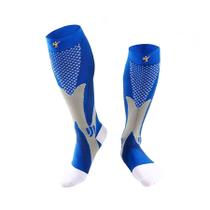 Meia Esportiva Gold Sports Futebol Confort Longa 3/4 Anti - Derrapante Adulto