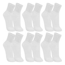 Meia Esportiva Kit 6 Pares Cano Médio Unissex Trifil T08720 Meia Esportiva Kit 6 Pares Cano Médio Unissex Trifil T08720