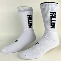 Meia Fallen Classic Script Cano Alto