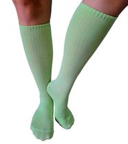 Meia feminina 3/4 verde cha 34-39 ref-040-00305/2013c-k Meia feminina 3/4 verde cha 34-39 ref-040-00305/2013c-k