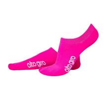 Meia Feminina Alto Giro Invísivel Pink Neon - 24140