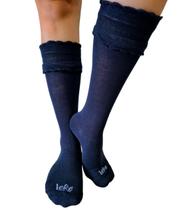 Meia feminina dvs grafite 3/4 34-39 ref-01837806/2013 c-86