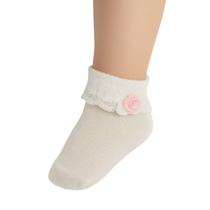 Meia Feminina Infantil Com Aplique Festa Selene Meia Feminina Infantil Com Aplique Festa Selene