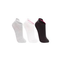 Meia Feminina Lupo 04536 Kit Com 3 Pares Cano Curto Meia Feminina Lupo 04536 Kit Com 3 Pares Cano Curto