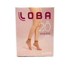 Meia Feminina Lupo Loba Soquete Fio 20 Natural - 553001 Meia Feminina Lupo Loba Soquete Fio 20 Natural - 553001