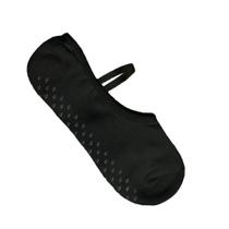 Meia Feminina Selene Sapatilha Pilates Antiderrapante Preto Meia Feminina Selene Sapatilha Pilates Antiderrapante Preto