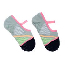 Meia Feminina Selene Sapatilha Pilates Antiderrapante Verde Meia Feminina Selene Sapatilha Pilates Antiderrapante Verde