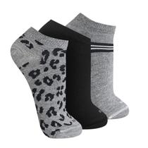 Meia feminina trifil kit com 3 t06003k soquete algodão antialergico Meia feminina trifil kit com 3 t06003k soquete algodão antialergico