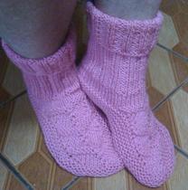 Meia feminino em lá