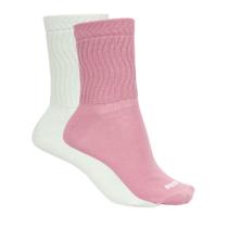 Meia Feminino Puma Kit 2 Cano Médio Rosa/Verde