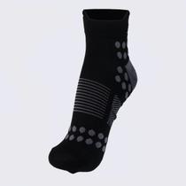 Meia Fila Functional Preta e Cinza