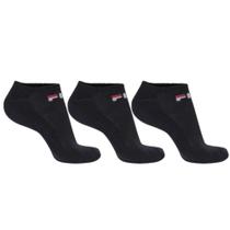 Meia Fila Tripack Ls330040 Cano Curto Kit 3 Pares