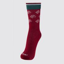 Meia Fluminense Casual Bordô Meia Fluminense Casual Bordô