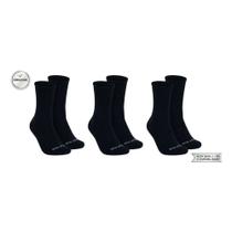 Meia Hoahi Kit 3x1 Longo 39/43 Preto Meia Hoahi Kit 3x1 Longo 39/43 Preto