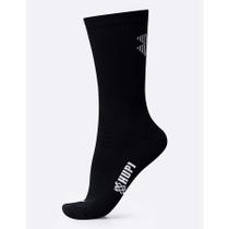 Meia Hupi Ciclismo e Corrida Double X Preto Plus Tam 42-46 Meia Hupi Ciclismo e Corrida Double X Preto Plus Tam 42-46