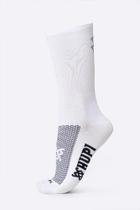 Meia HUPI Double X Branco - Tamanho Plus 42-46 Meia HUPI Double X Branco - Tamanho Plus 42-46