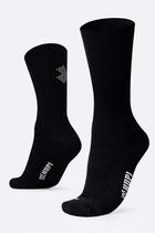 Meia HUPI Double X Preto Meia HUPI Double X Preto