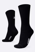 Meia HUPI Lisa Preta - LT para pés menores 34-38
