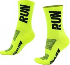 Meia Hupi Run Amarelo Neon